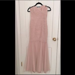 Amsale Ruched Formal Dress